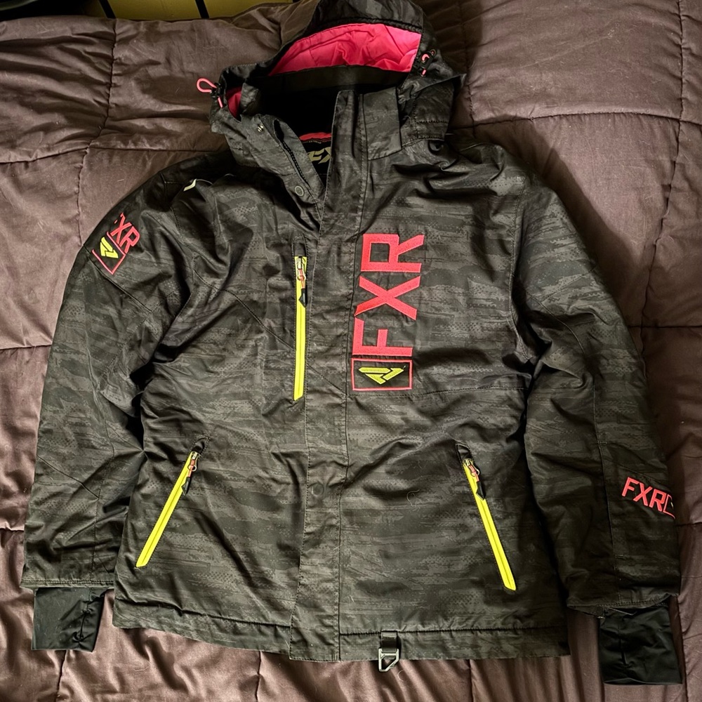 FXR Black and Pink Fresh Jacket -Woman’s sz 14